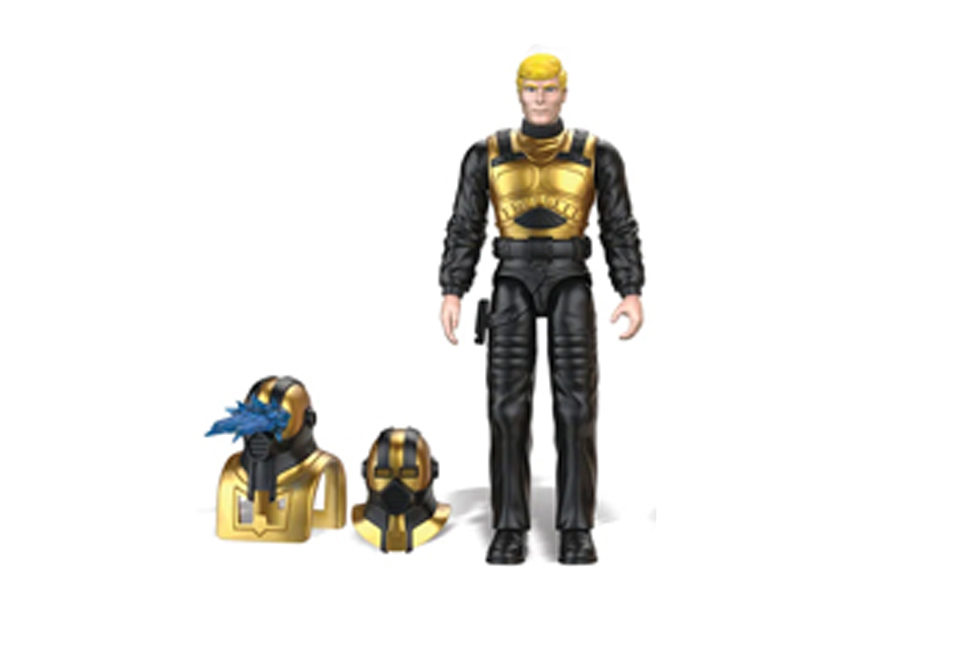 Uniforme Costume noir et or Mask (Matt Trakker)